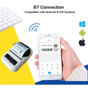 Mini 58mm passport photo barcode stiker label thermique thermal printer - Image 2