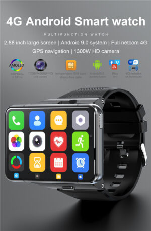 2.88 inch large screen video call movie playback full touch screen 4G smart watch - Image 2
