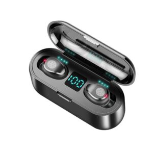 F9 BT5.3 Wireless LCD Digital Electric Noise Reduction TWS Earbuds