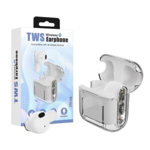 2023 New Punk Design Transparent TWS Earbuds For Iphone - Image 2