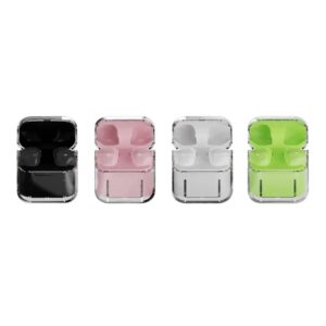 2023 New Punk Design Transparent TWS Earbuds For Iphone - Image 4
