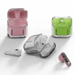 2023 New Punk Design Transparent TWS Earbuds For Iphone - Image 3