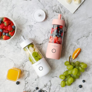 Portable BPA Free 350ml Tritan Cup Electric Mixer Fruit Juicer - Image 4