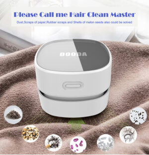 ABS Portable Mini Desktop Table Vacuum Cleaner - Image 4