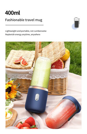 Portable Cup Bottle Mixer Electric Juicer Blender - Image 2