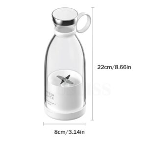 380ml Portable Juicer Blender Household Fruit Mixer - Image 4