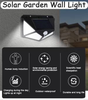Outdoor Waterproof Landscape Solar Powered LED Light