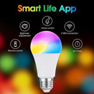 E27 WiFi Smart  9w Bulb LED Lamp Light - Image 4