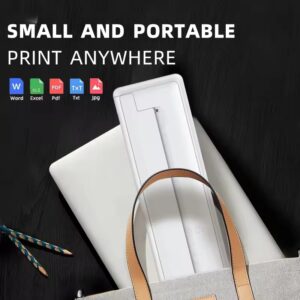 Wireless mini A4 size handheld inkless thermal printer - Image 2