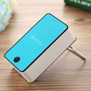 Portable USB battery 1200 mAh humidity mini fan - Image 2