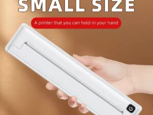 Wireless mini A4 size handheld inkless thermal printer